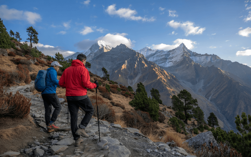 Trekking in nepal