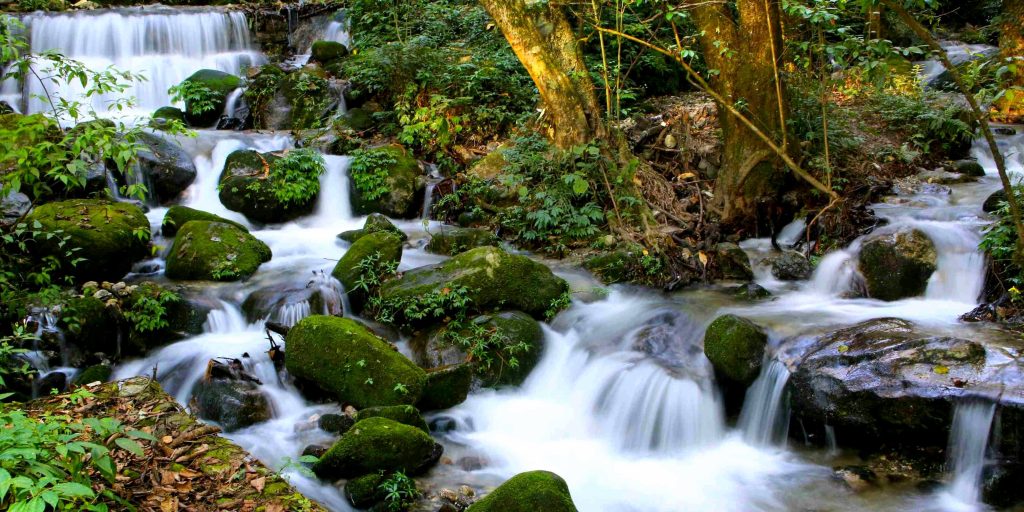 beautiful waterfalls near kathmandu