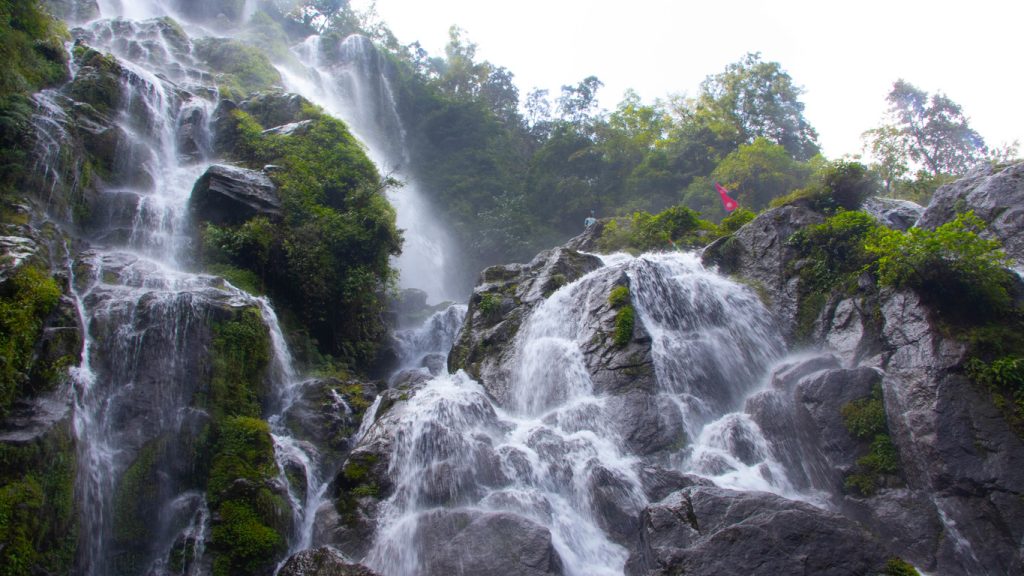 beautiful waterfalls near kathmandu