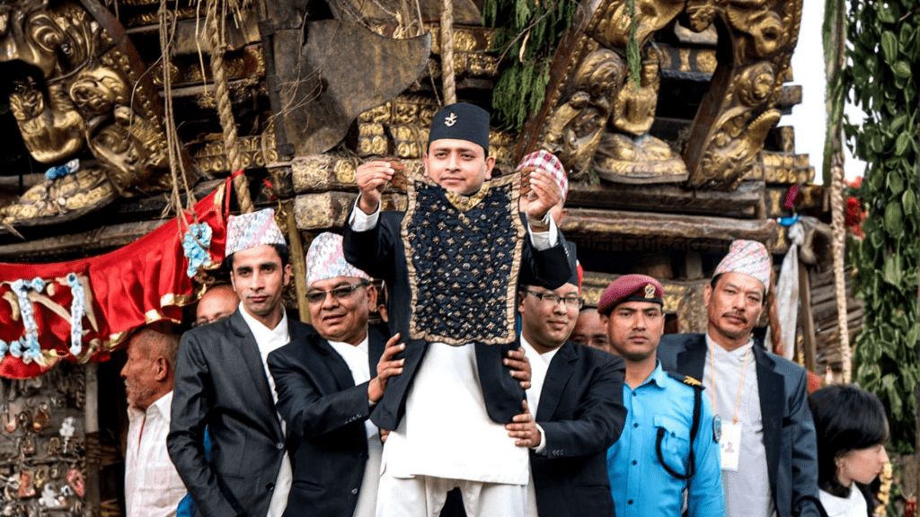 Bhoto Jatra festival in Nepal