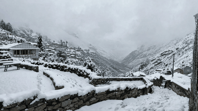 Nepal weather and snowfall update